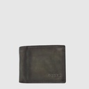 Portefeuille à 2 volets RFID en cuir avec pochette à monnaie – The Trend