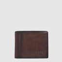 Portefeuille à 2 volets RFID en cuir avec pochette à monnaie – The Trend