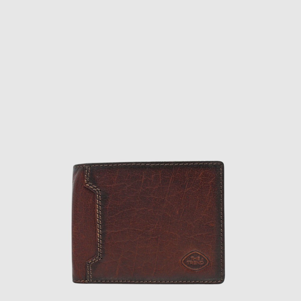 Portefeuille pour homme à deux volets RFID en cuir - The Trend