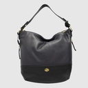 Two-tone leather tote bag – The Trend