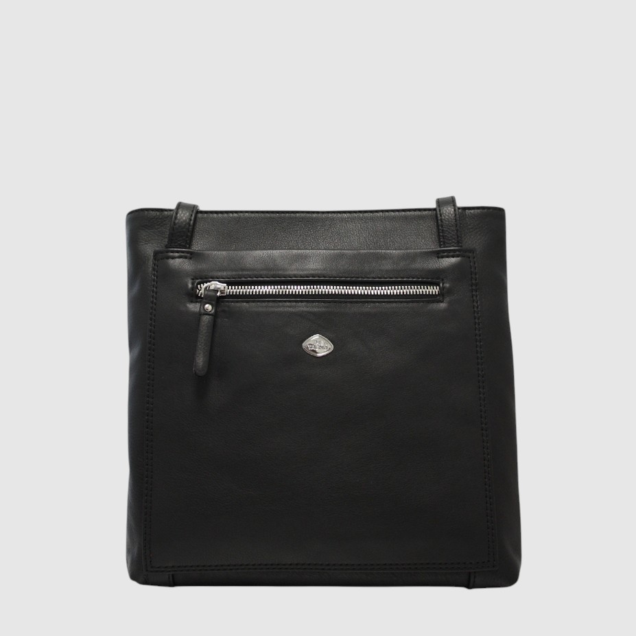 Italian leather shoulder bag – The Trend