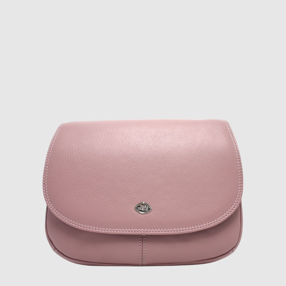 Triple compartment leather handbag – The Trend