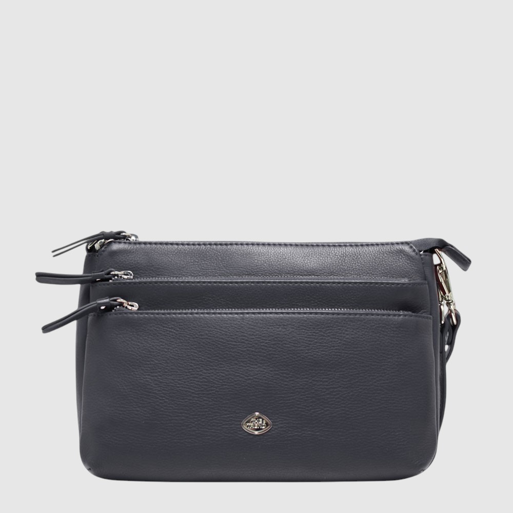 Sac à main en cuir à triple compartiment – The Trend