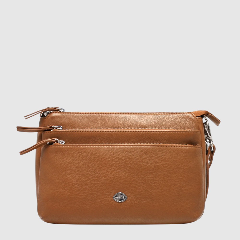 Sac à main en cuir à triple compartiment – The Trend