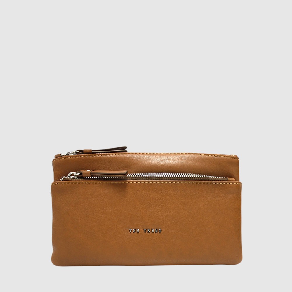 MILAN - Leather handbag - The Trend