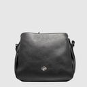 Triple compartment leather handbag – The Trend