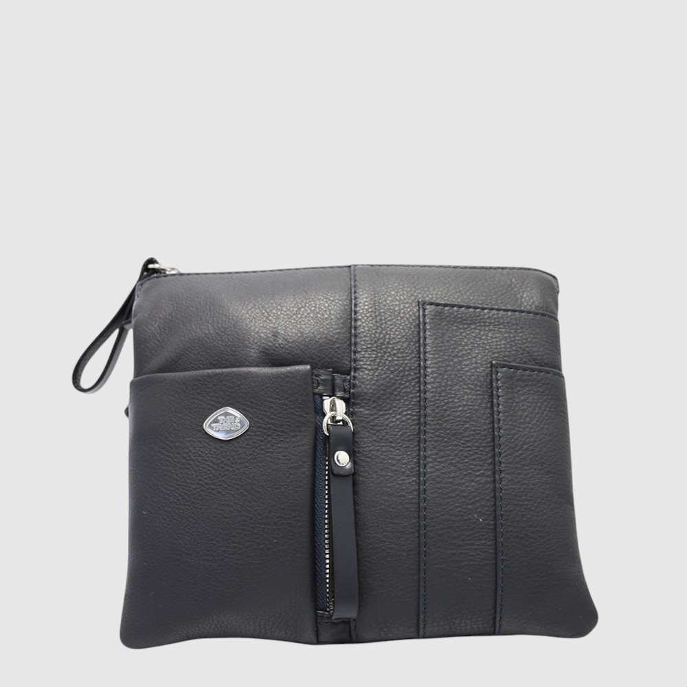 Triple compartment leather organizer handbag – The Trend
