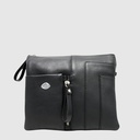 SAC A MAIN CUIR DOUBLE COMPAR.