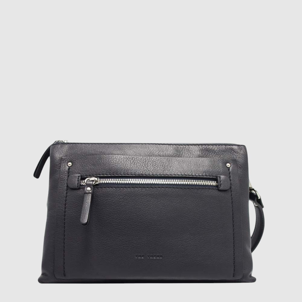 MICHELA - Double Compartment Leather Handbag – The Trend
