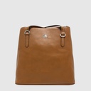 Sac à dos convertible (sac à main) en cuir double compartiment – The Trend