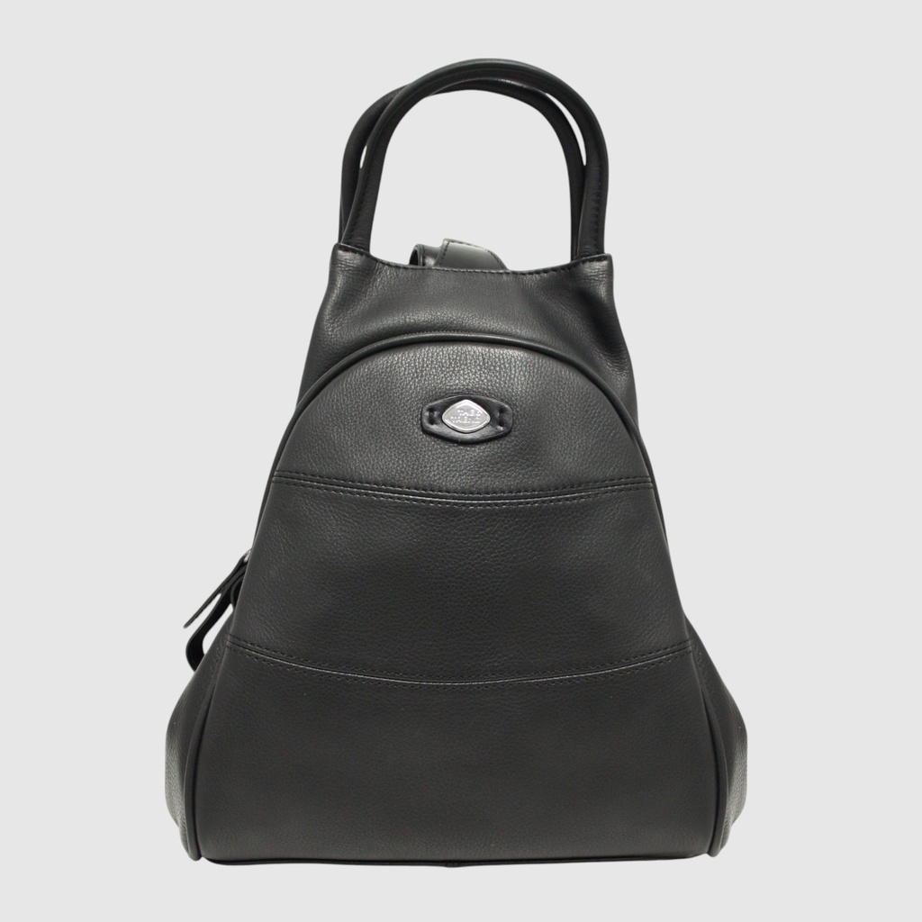 Sac à dos double compartiment en cuir – The Trend