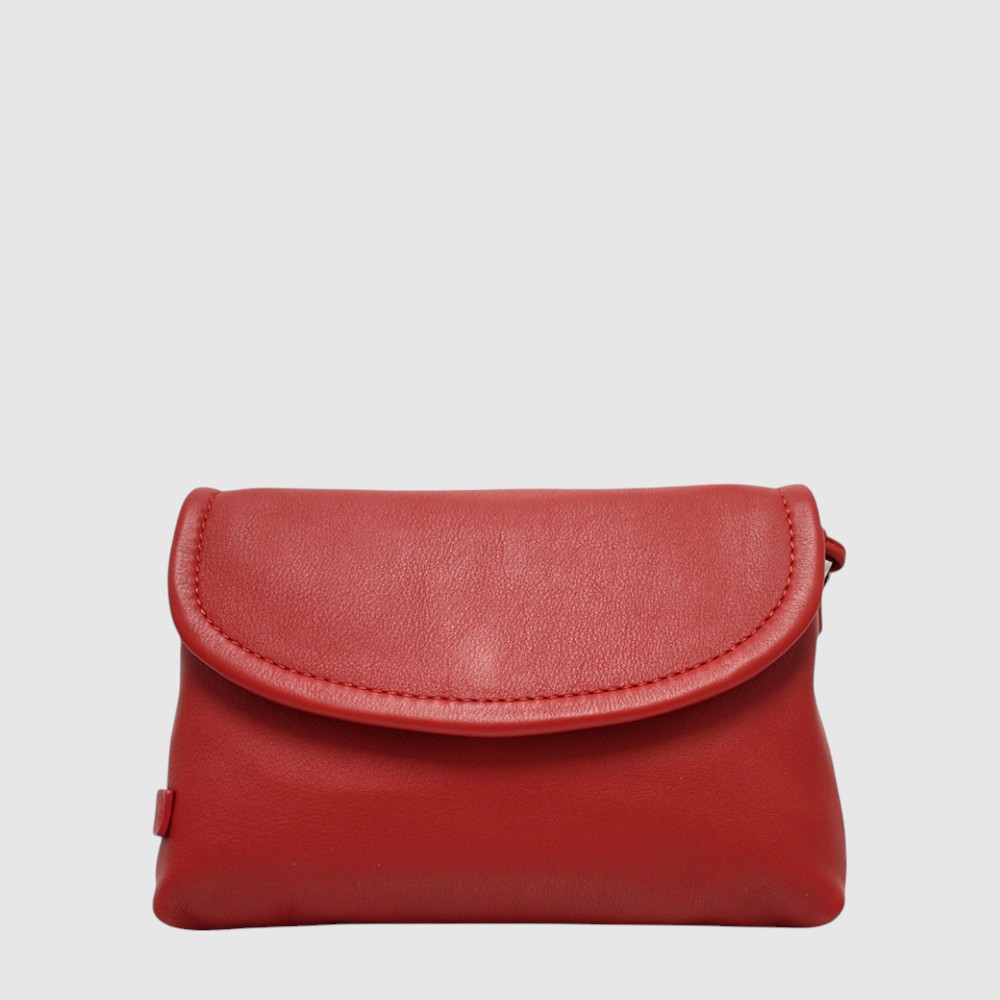 Petit sac à main en cuir à rabat - The Trend