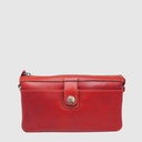 Triple compartment leather handbag – The Trend