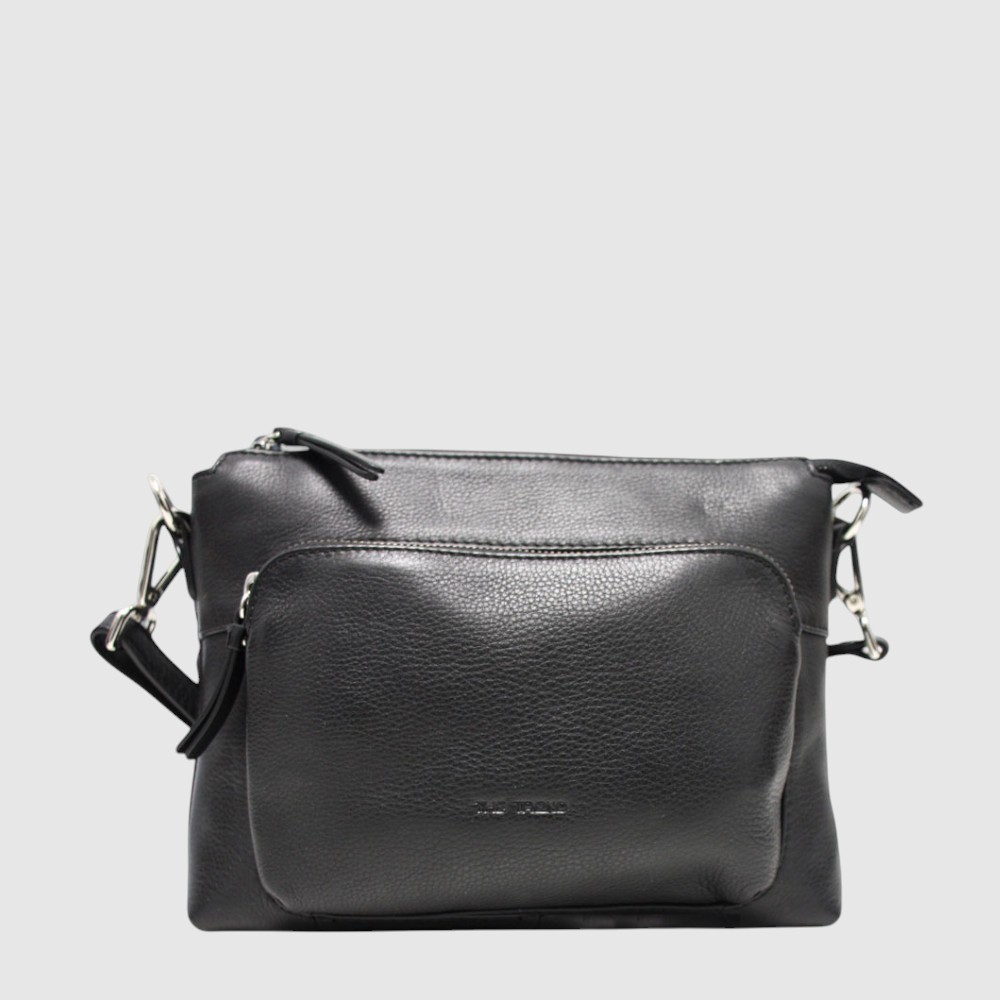 Sac à main organisateur en cuir double compartiment – The Trend