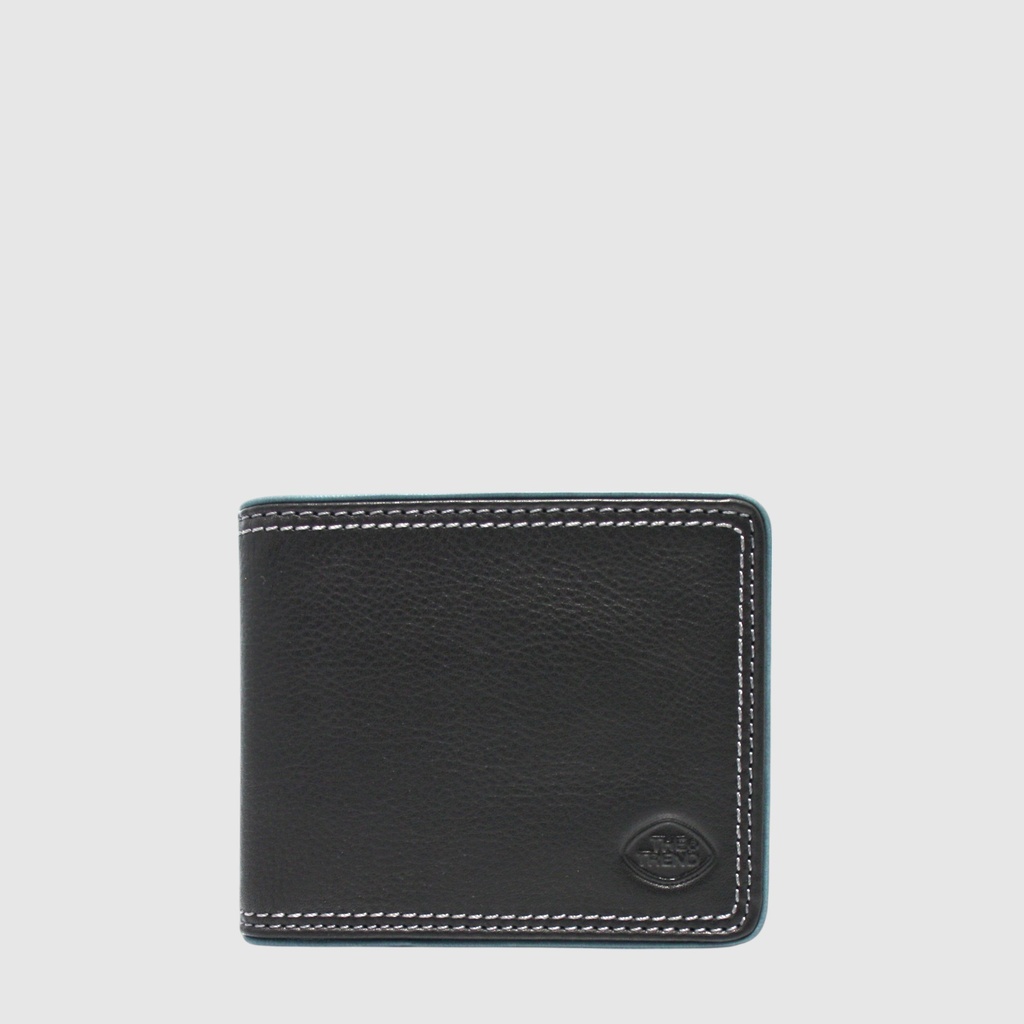 Portefeuille en cuir RFID à deux volets – The Trend