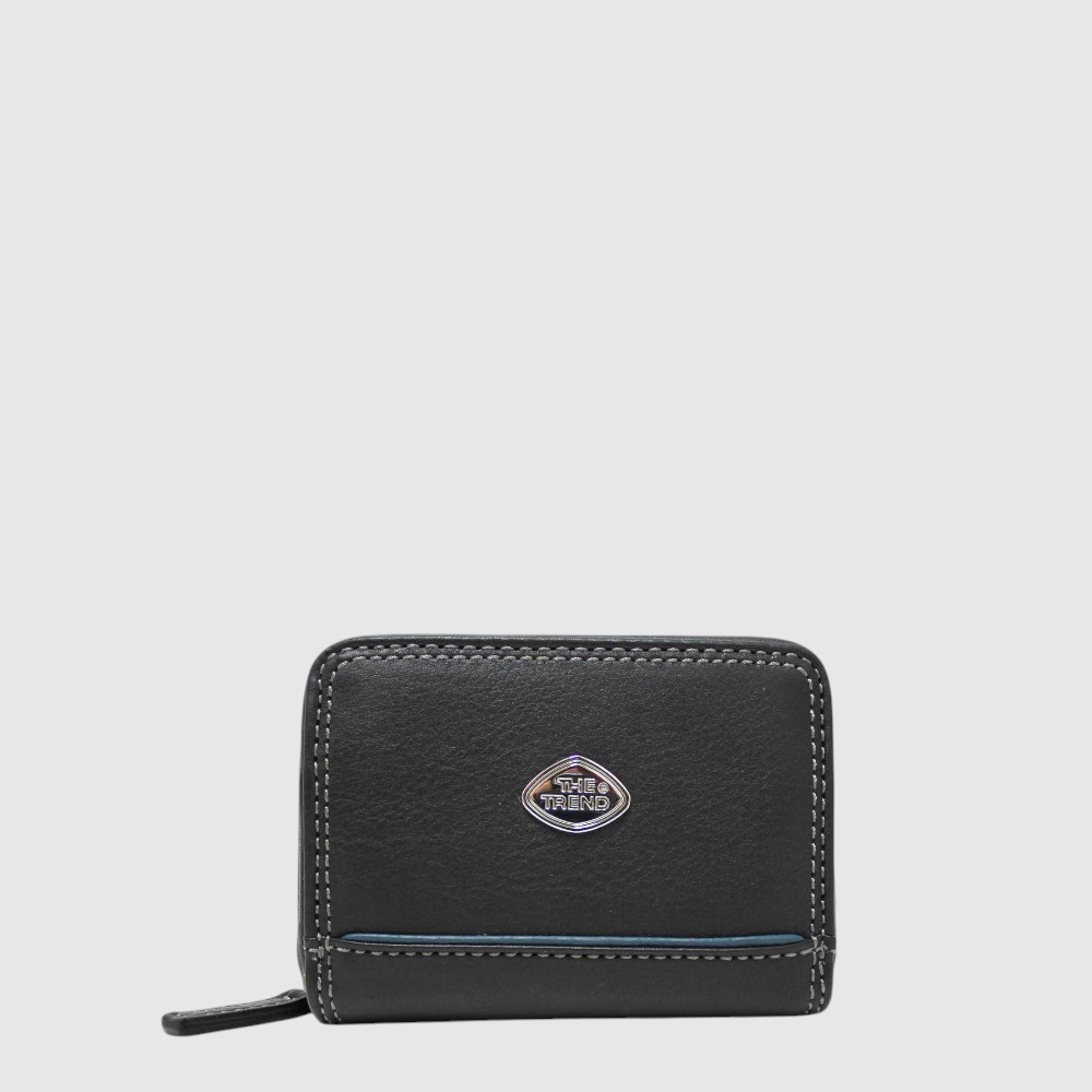 Grand porte-cartes en accordéon en cuir RFID – The Trend