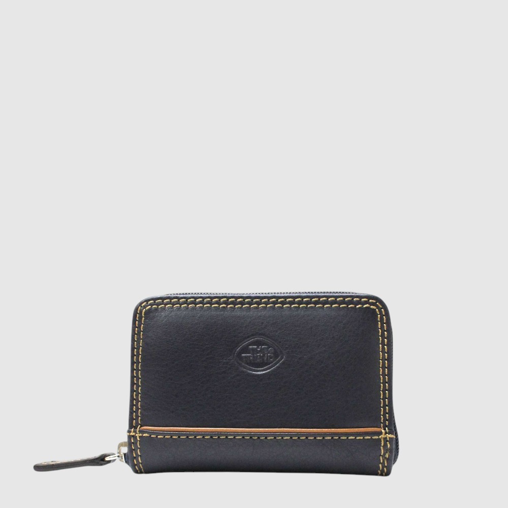 PORTE-CARTES ACCORDEON CUIR