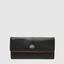 Tri-fold RFID leather long wallet - The Trend