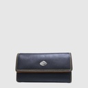 Medium tri-fold leather RFID wallet – The Trend