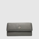 Portefeuille moyen en cuir RFID à trois volets – The Trend