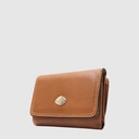 Portefeuille court en cuir à trois volets RFID – The Trend