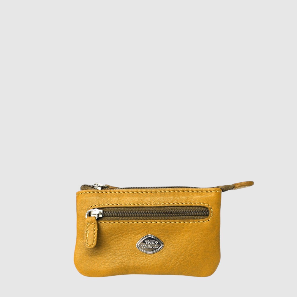 Small leather wallet with 2 compartments – The Trend