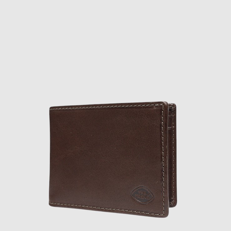 Portefeuille en cuir RFID à deux volets – The Trend