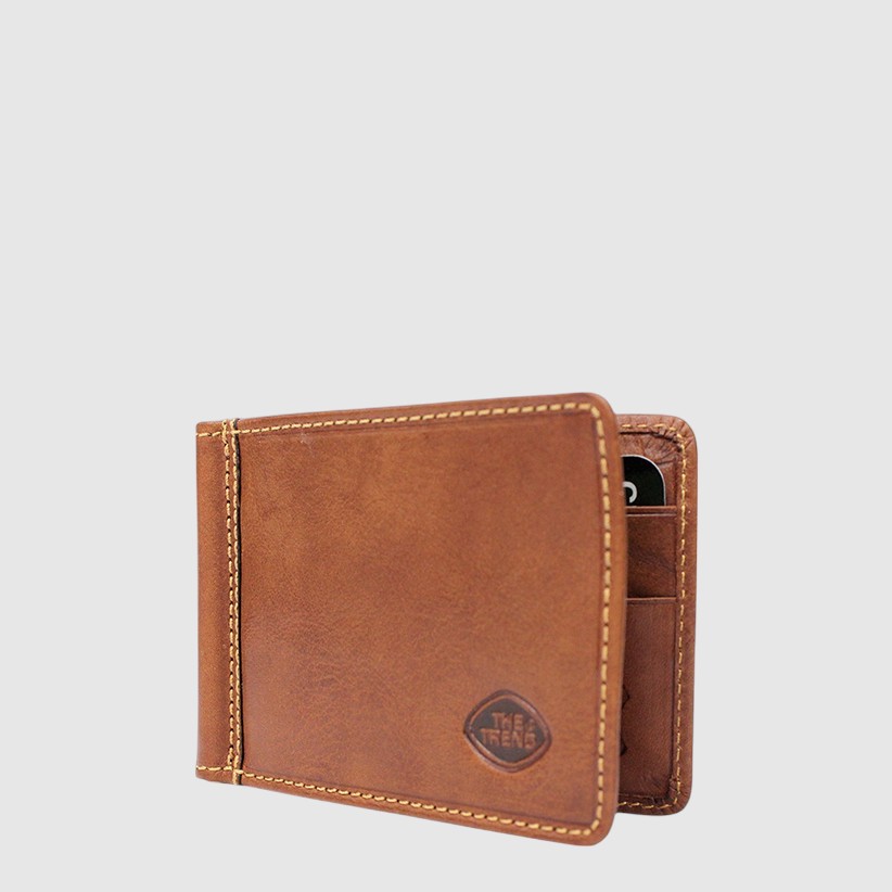 Porte-billets en cuir avec compartiments pour cartes RFID – The Trend