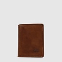 Porte-cartes en cuir RFID à trois volets - The Trend