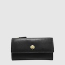 Medium tri-fold leather RFID wallet – The Trend