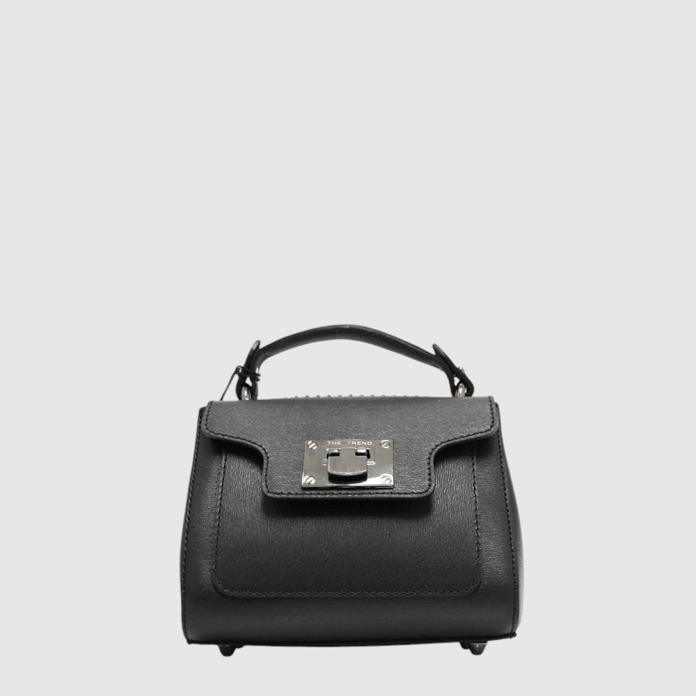 [155-9990405-80] Petit sac exclusif en cuir – The Trend (NOIR)