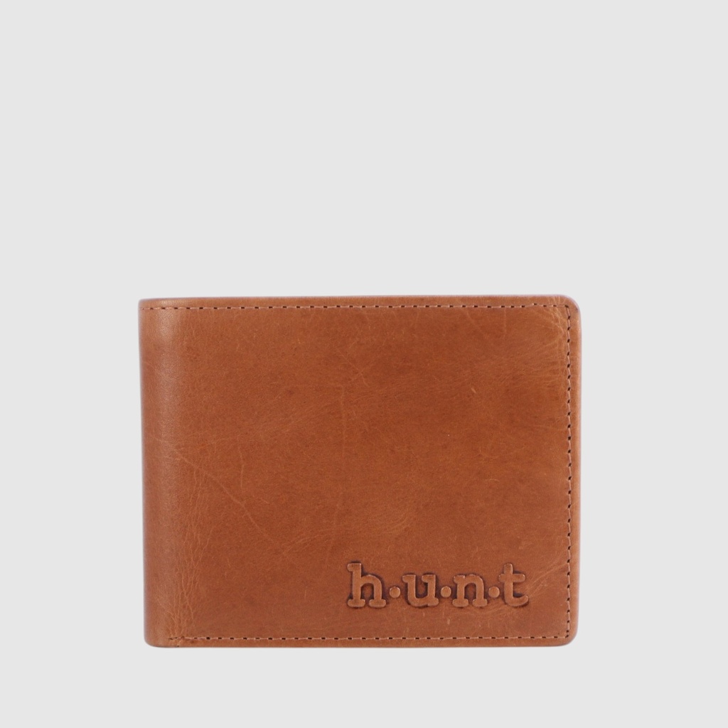 [133-HU109240-122] Portefeuille en cuir avec protection RFID – Hunt