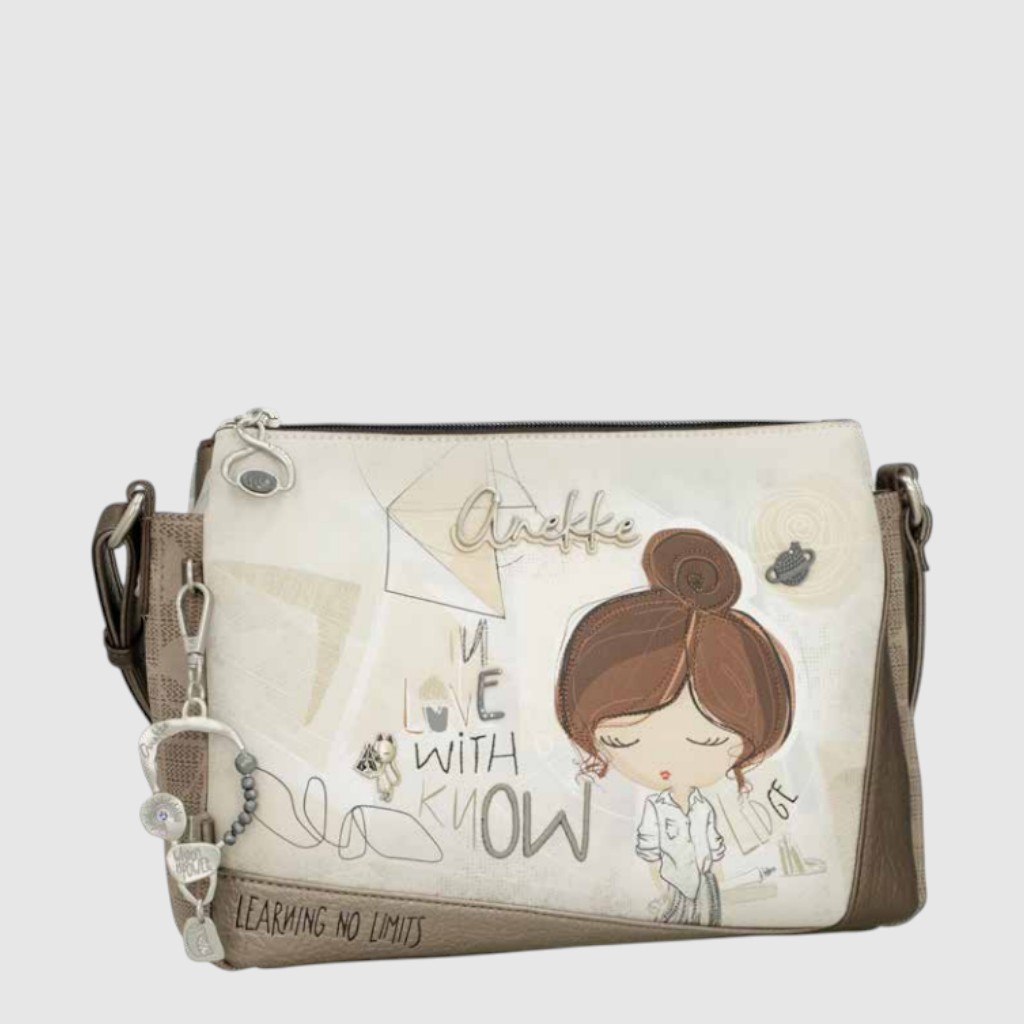 [150-42803-184-243] Sac à bandoulière double compartiment - Collection SOPHIA - Anekke