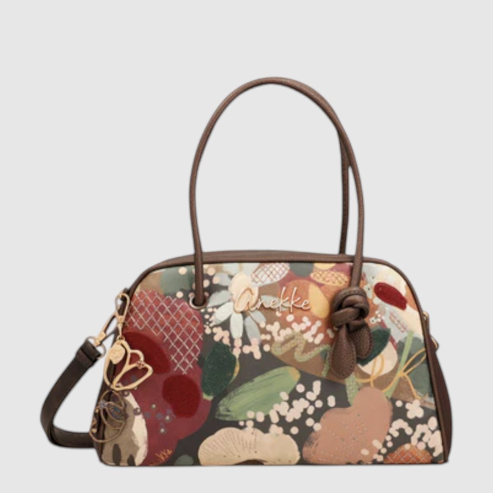 [150-43711-432-172] Bowling-style handbag – BLOSSOM Collection – Anekke