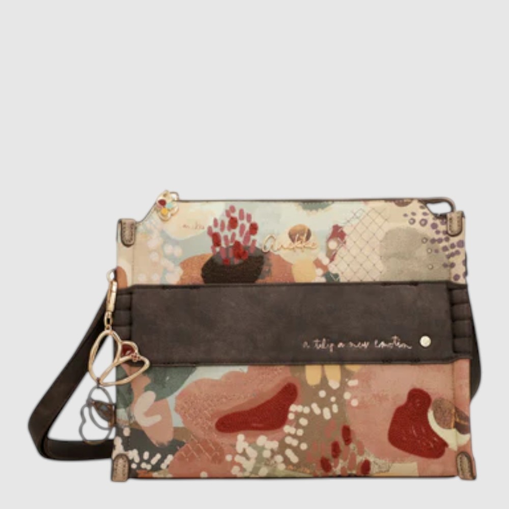 Sac rectangle à bandoulière – Collection BLOSSOM – Anekke