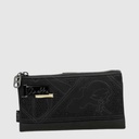 Portefeuille long avec porte-cartes amovible RFID – Collection IRON – Anekke