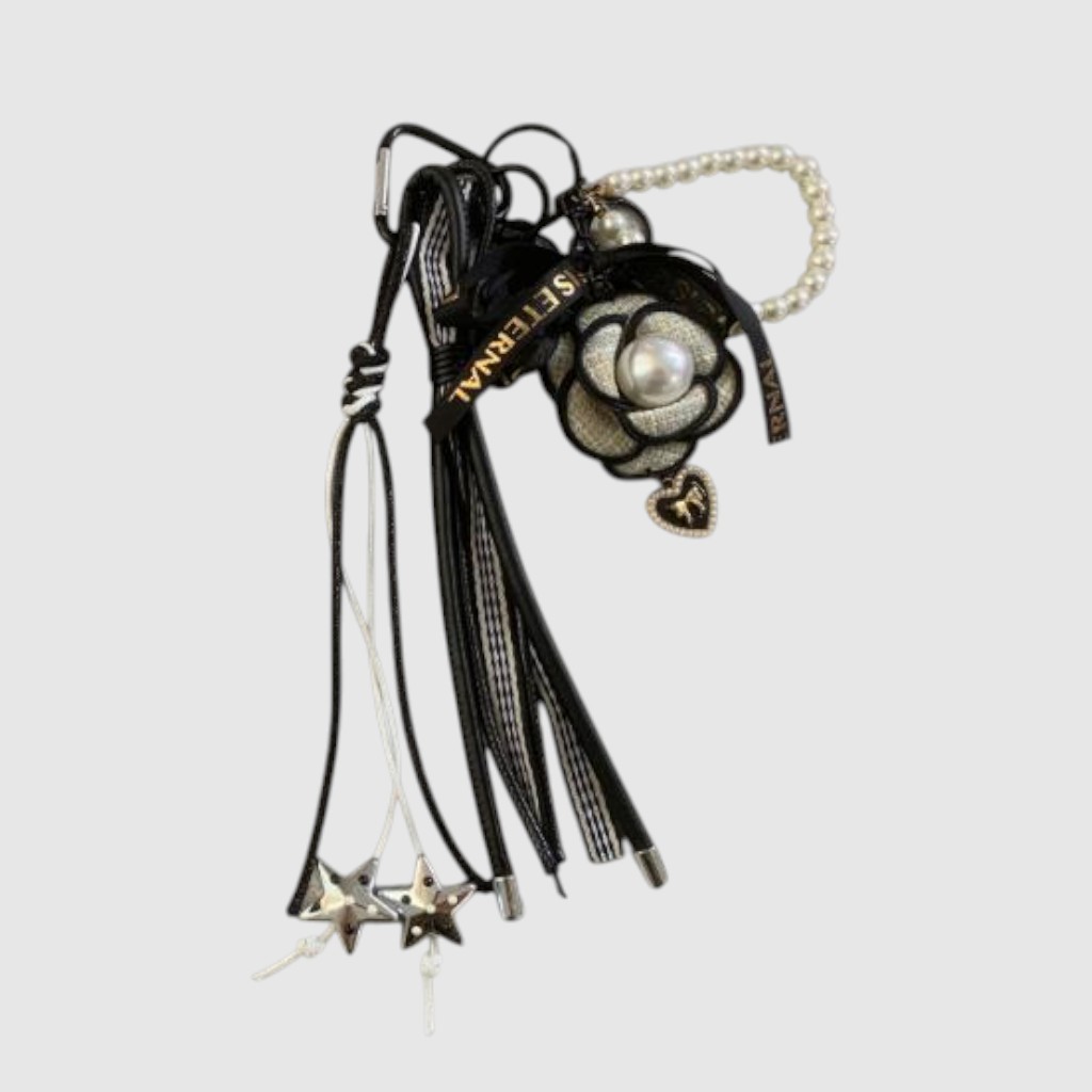 [161-WTMY26061118-85] Ensemble de breloques fleur, perles et étoiles – ZAC