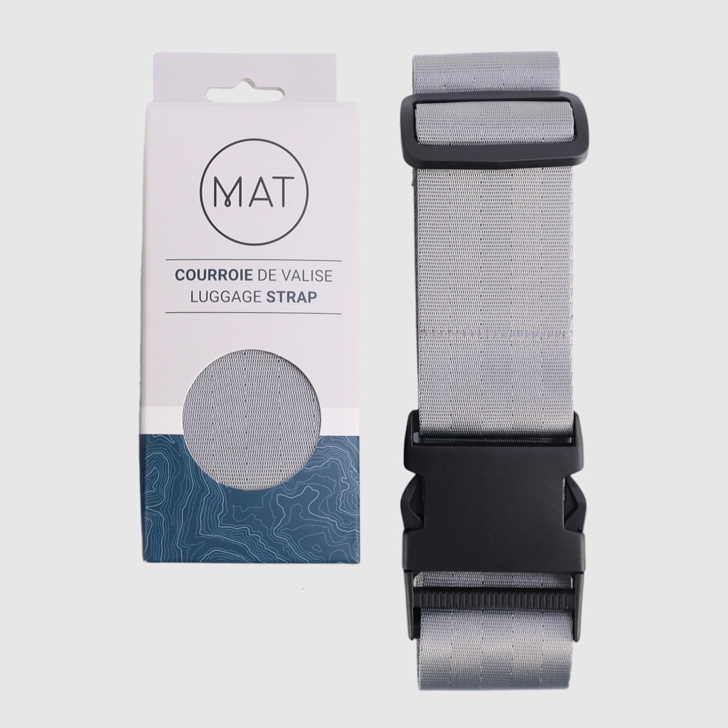 Courroie de valise en tissu à clip - MAT