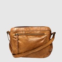 Sac à main triple compartiment en cuir vintage – The Trend