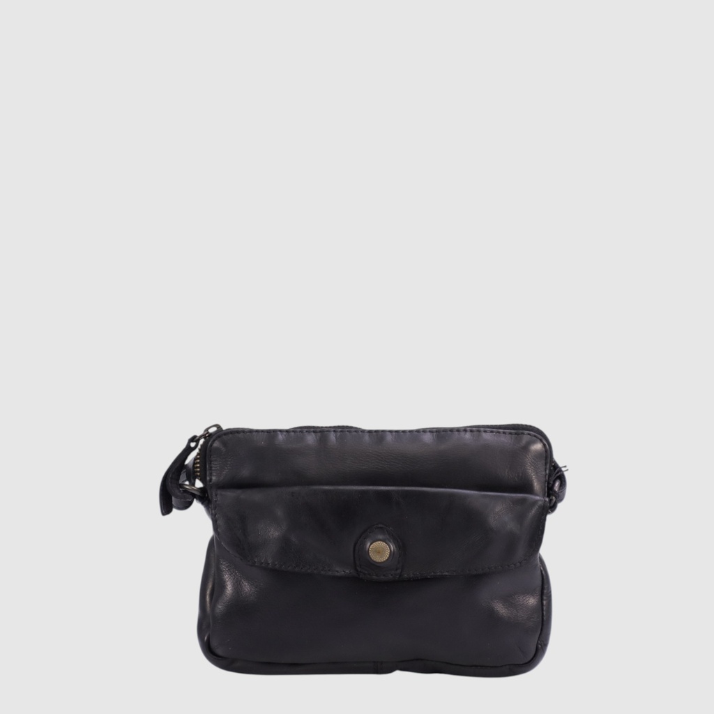 BAROLO – Petit sac à main à bandoulière en cuir – The Trend