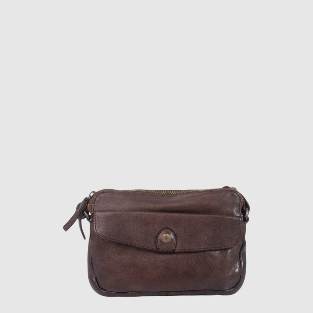 BAROLO – Petit sac à main à bandoulière en cuir – The Trend