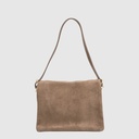 GIPSOFILA - Sac à main en cuir et suède à triple compartiments - The Trend