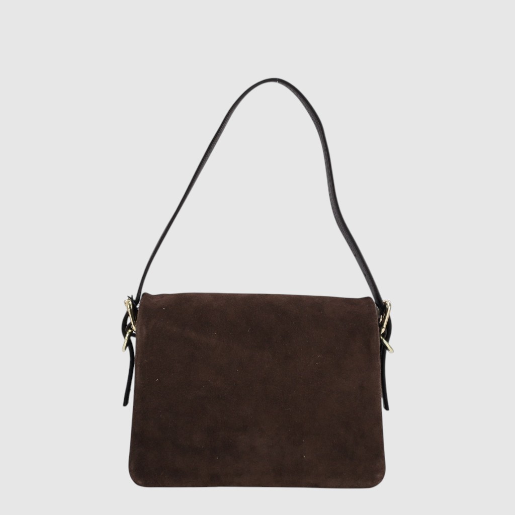 GIPSOFILA - Triple compartment leather and suede handbag - The Trend