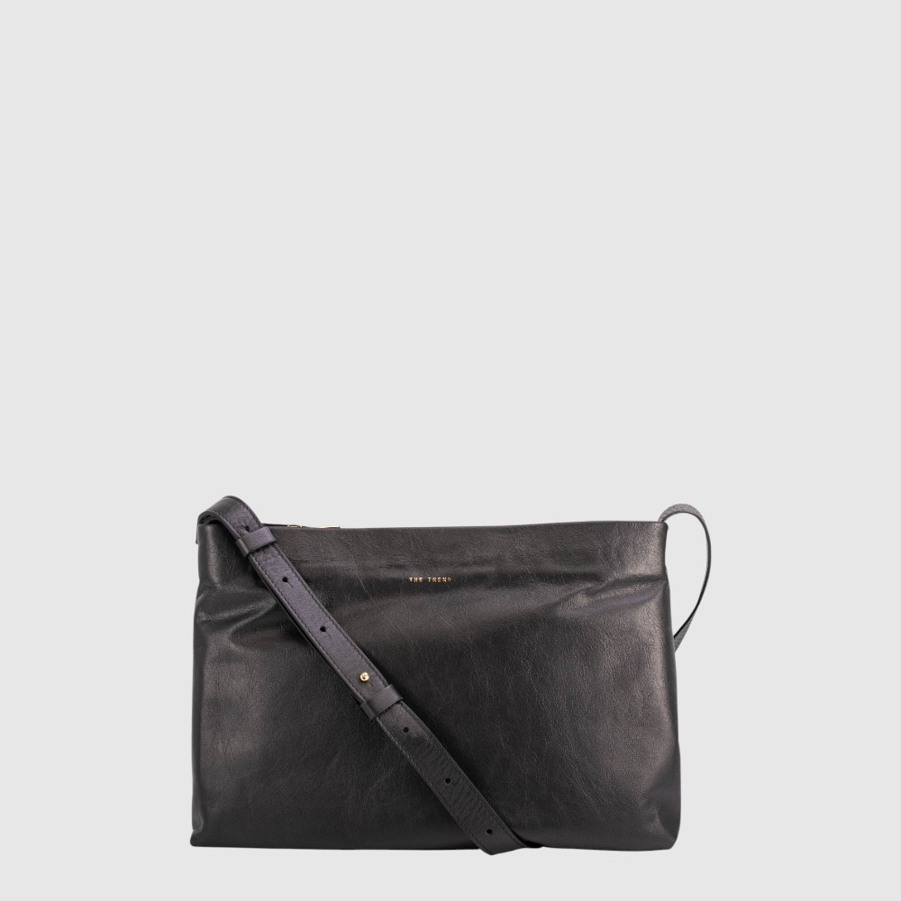 GLICINE - Sac à main en cuir et suède à double compartiment - The Trend