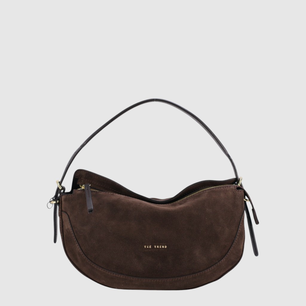 CHIARA - Petit sac à l'épaule en suède - The Trend