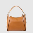 NICOLA - Sac à main en cuir 2 tons avec courroie- The Trend