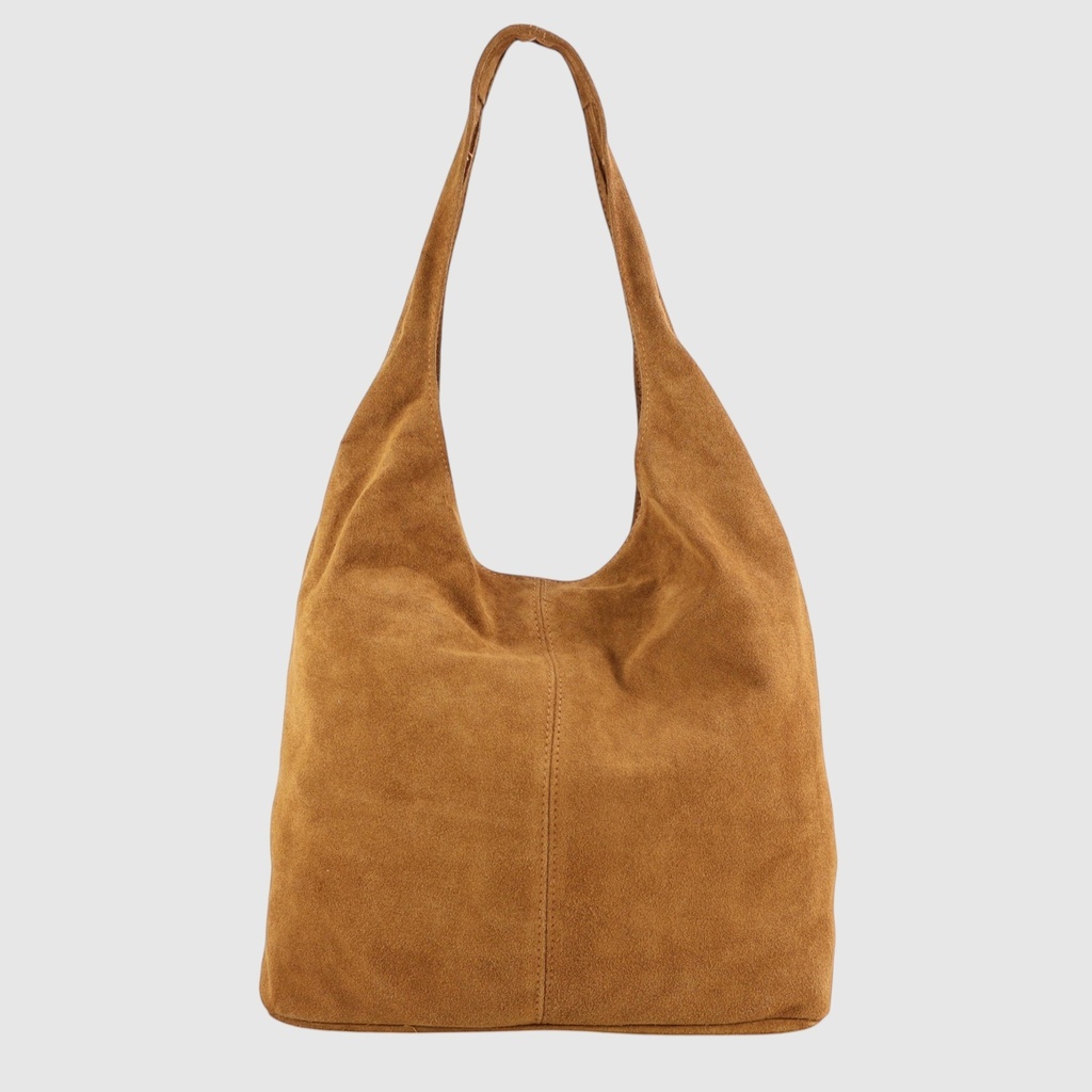 TAURINO - Sac fourre-tout à l'épaule en suède - The Trend