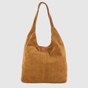 TAURINO - Suede shoulder tote bag - The Trend