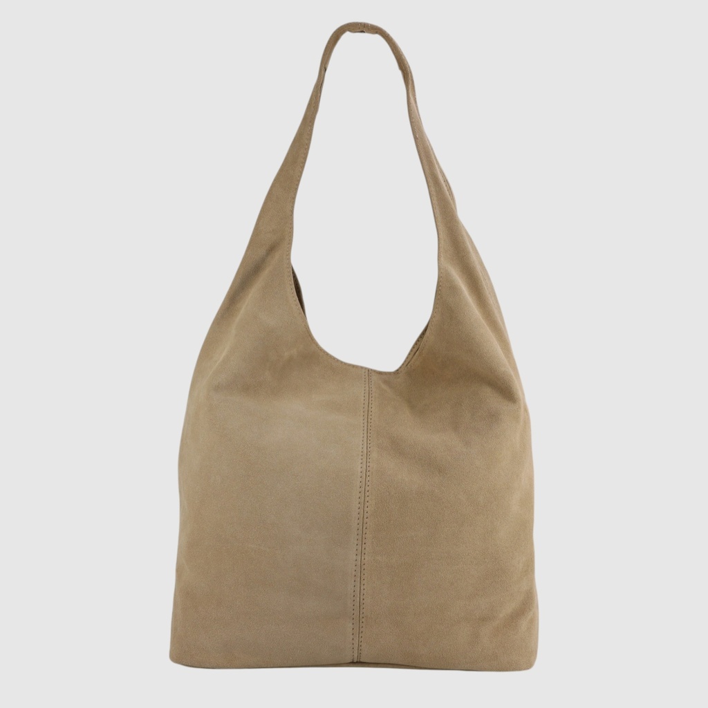 TAURINO - Sac fourre-tout à l'épaule en suède - The Trend