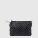 FORTEMASSO - Sac à main en cuir tressé à triple compartiments - The Trend